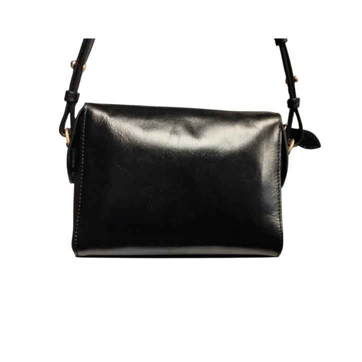 the bridge Damentasche Rindleder schwarz